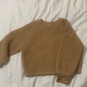 Old Navy brown sweatshirt 6-7